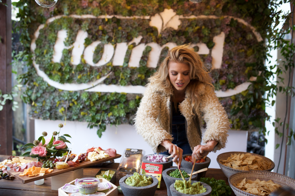 sxsw Annalynne McCord visits the Hormel Foods Pop-Up