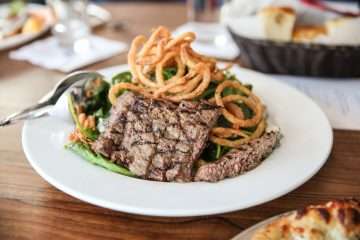 Steak salad