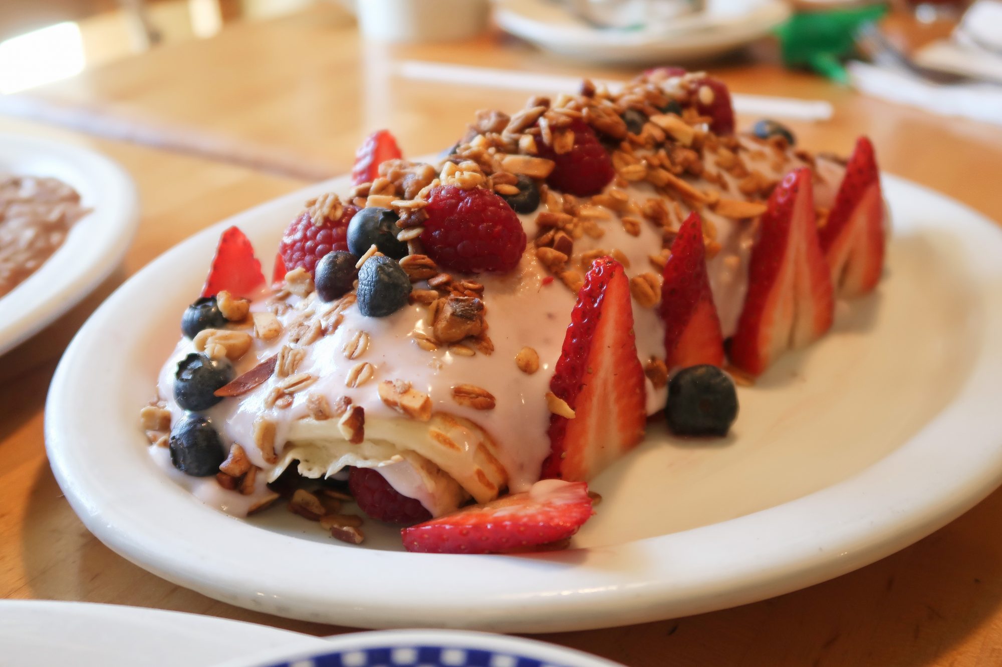 Pancake roll - Pete's Breakfast Ventura County
