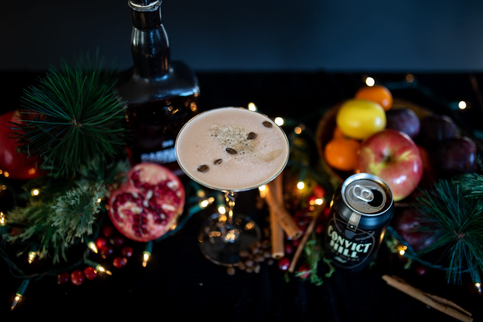 Holiday Cocktails - Coffee Stout Martini