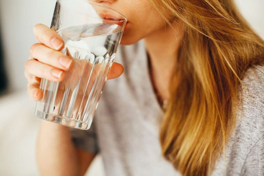 Hydration Woman Drinking Water