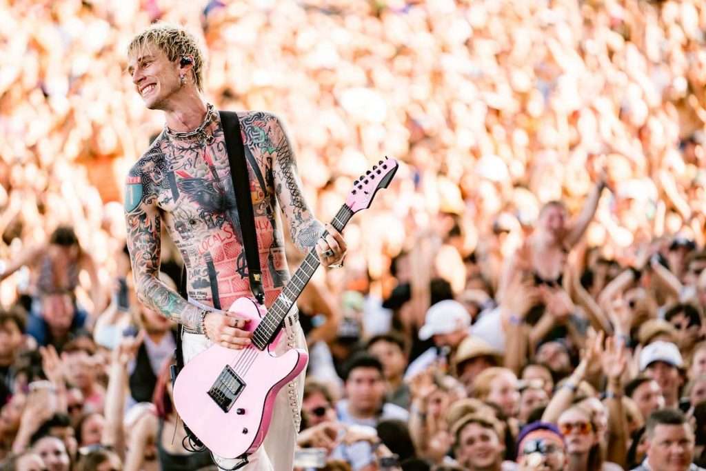 Machine Gun Kelly by Roger Ho for ACL Fest 2021