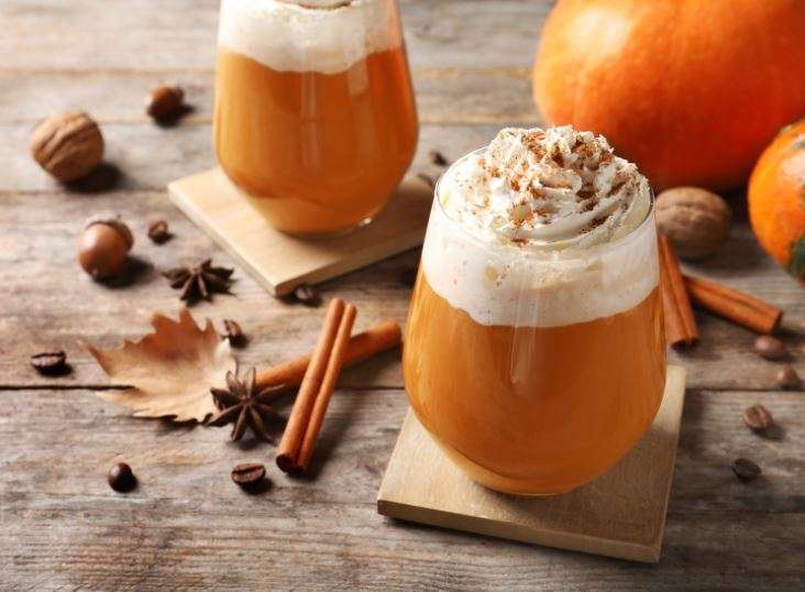pumpkin spice latte smoothie