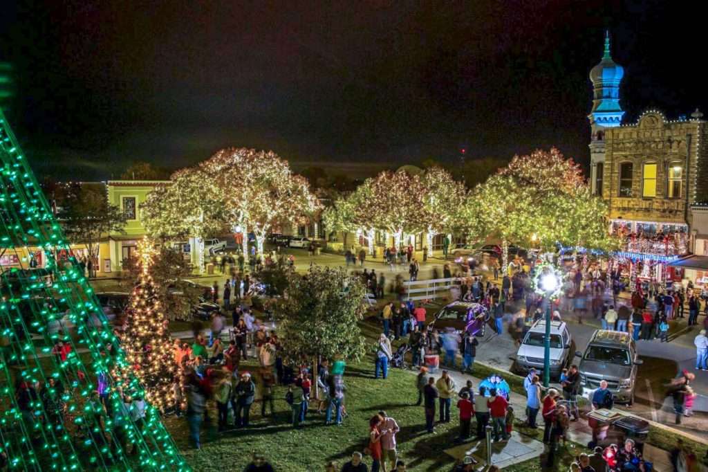Georgetown christmas lights