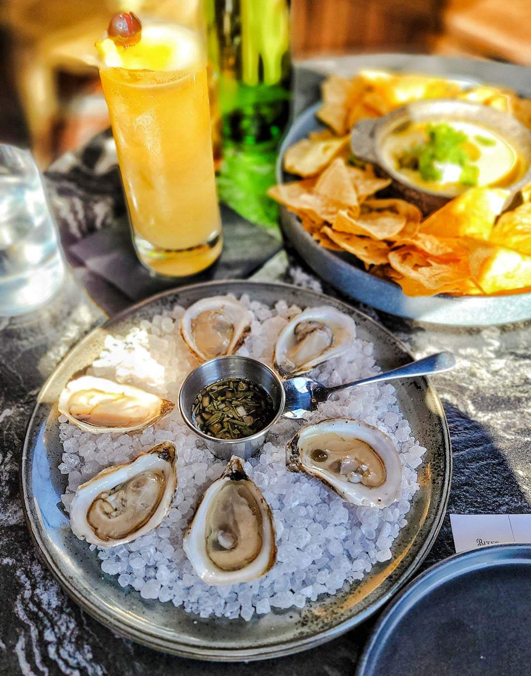 Honey Moon oysters