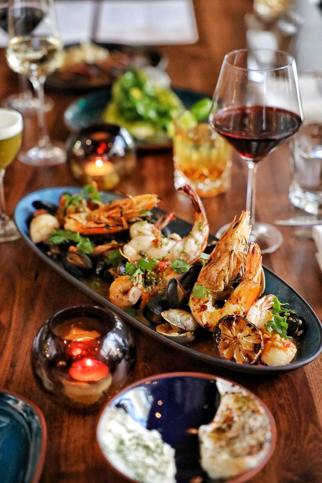 Ember Kitchen seafood platter
