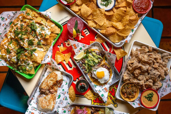 Tacos and nachos