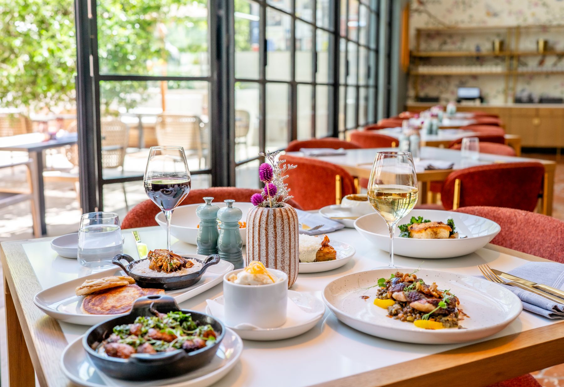 Serenade - New Dinner Menu Table Spread