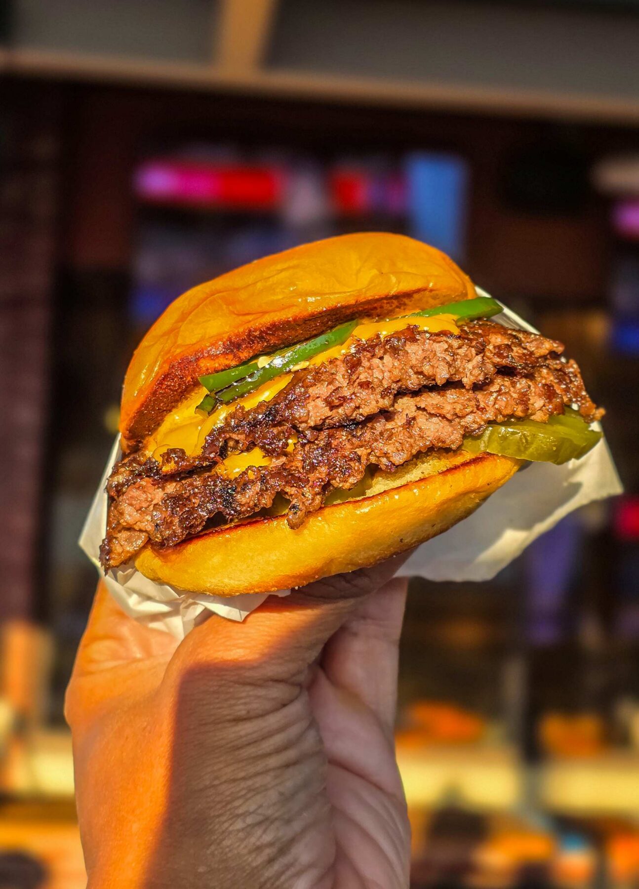 JABS's burger