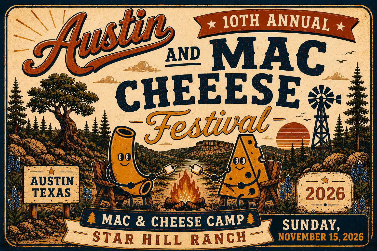 Mac & Cheese Fest Banner