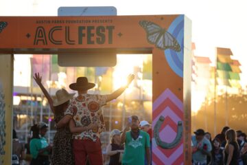ACL Fest crowds at Zilker Park in Austin