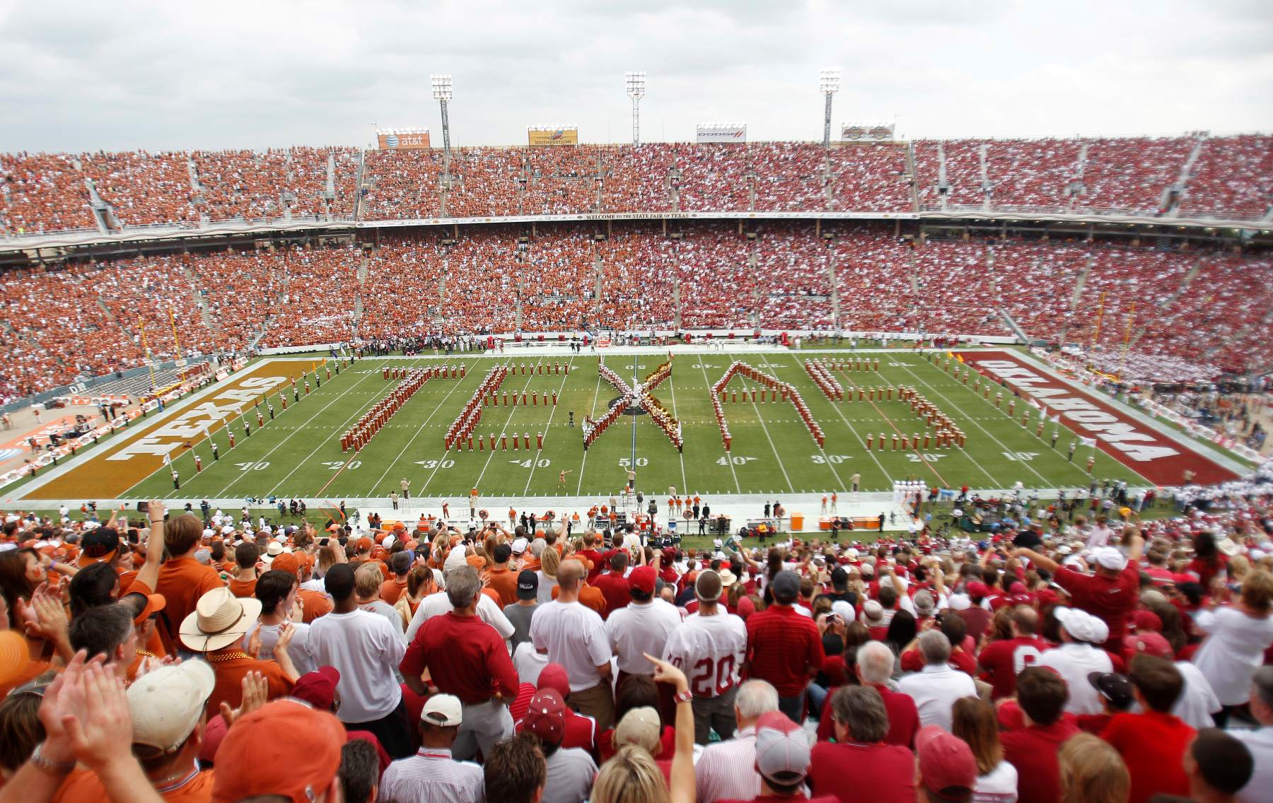 Texas vs OU Red River Showdown